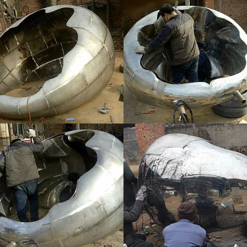 河北不銹鋼雕塑廠家,定制大型不銹鋼景觀雕塑