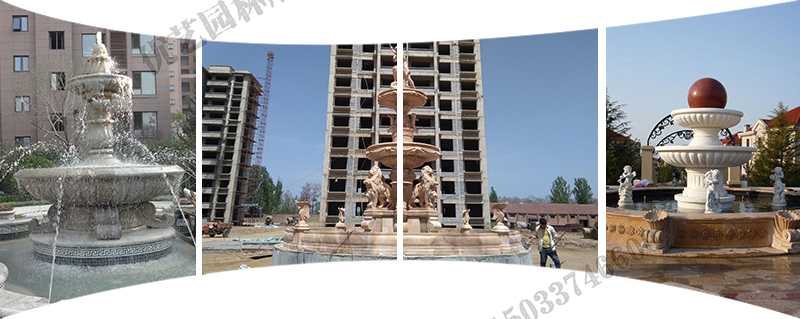 大理石景觀噴泉安裝 大理石景觀噴泉安裝